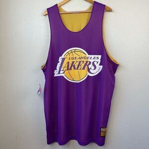 NWT Big Man Sports GIII Carl Banks Lakers Jersey